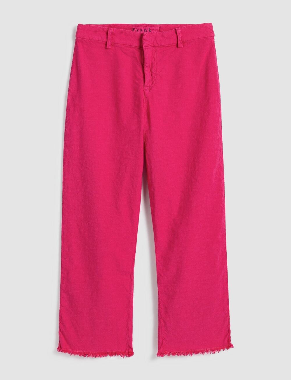 Frank & Eileen Kinsale High Rise Wide Leg Pants Pink Bougainville Size 4